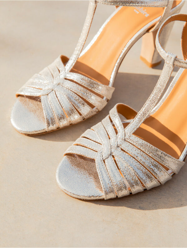 chaussures bobbies daisy argentées